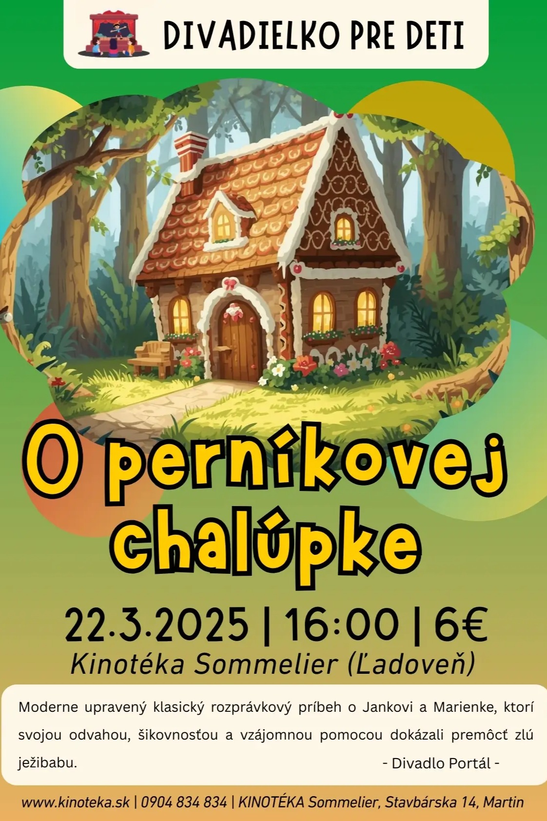 Divadielko: O perníkovej chalúpke