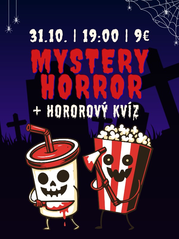 MYSTERY HOROR a HOROROVÝ KVÍZ 🎃